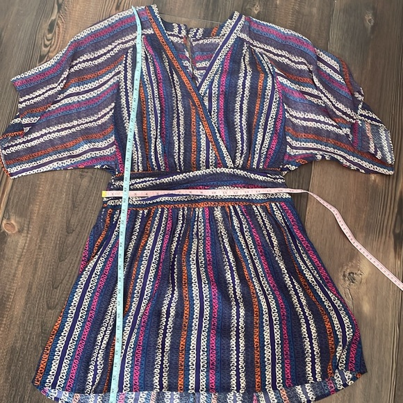 Anthropologie Maeve Open Back Mini Dress Medium - Picture 10 of 12